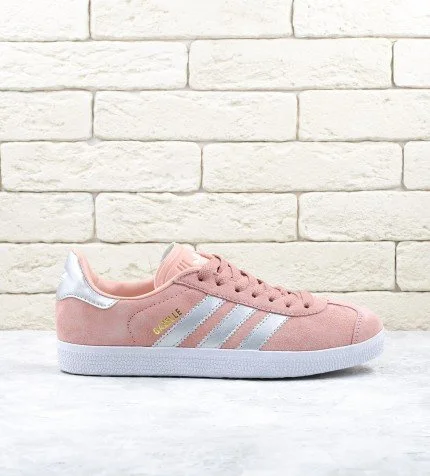 Adidas gazelle dusty pink top