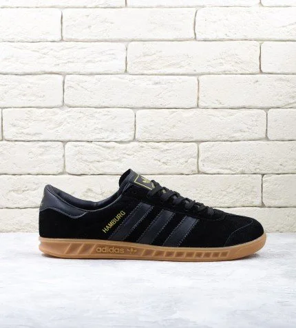 Adidas all black hamburgs new arrivals