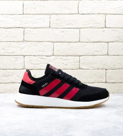 Adidas Iniki Boost Black red