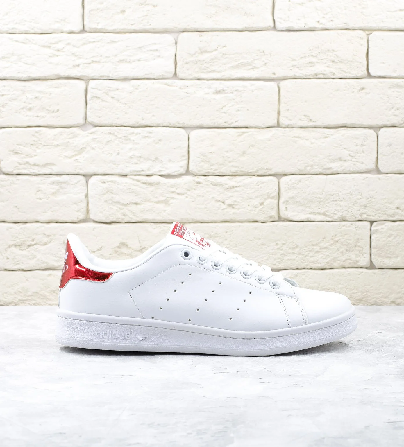 Adidas Stan Smith White Red