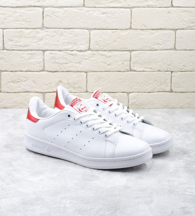 Adidas Stan Smith White-Red