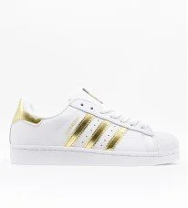 Adidas Superstar gold white
