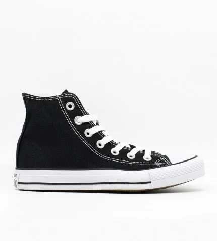 All star high discount black converse