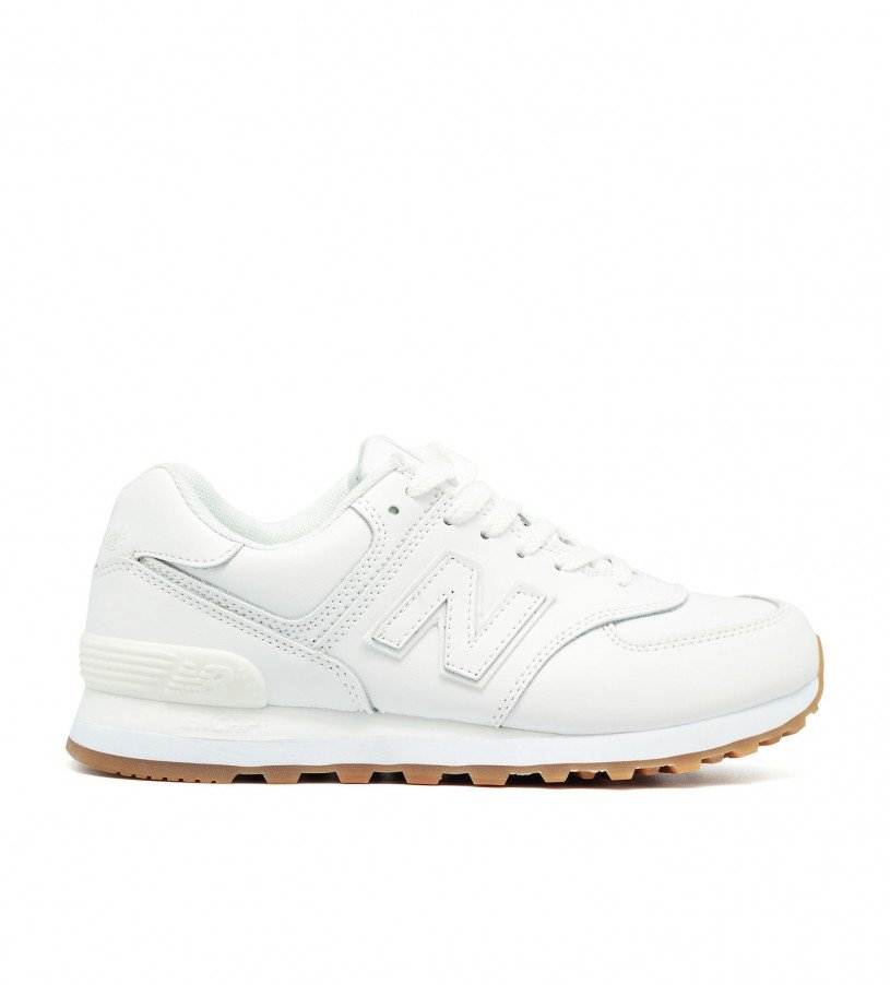New Balance 574 All White New Balance 574 All White