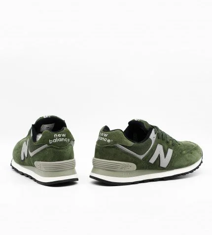 New balance ml574 hot sale dark green