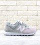 New Balance 574 Grey-Light Pink Premium
