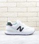 New Balance 574 Leather White Gradient