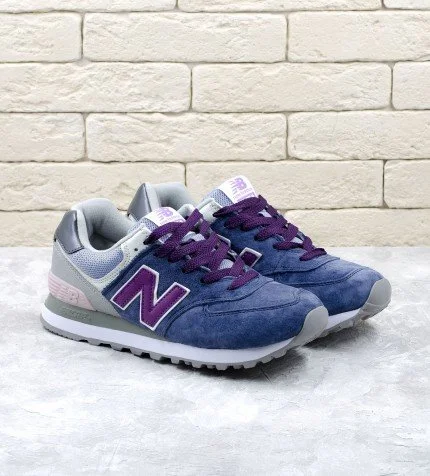 New Balance 574 Purple Blue