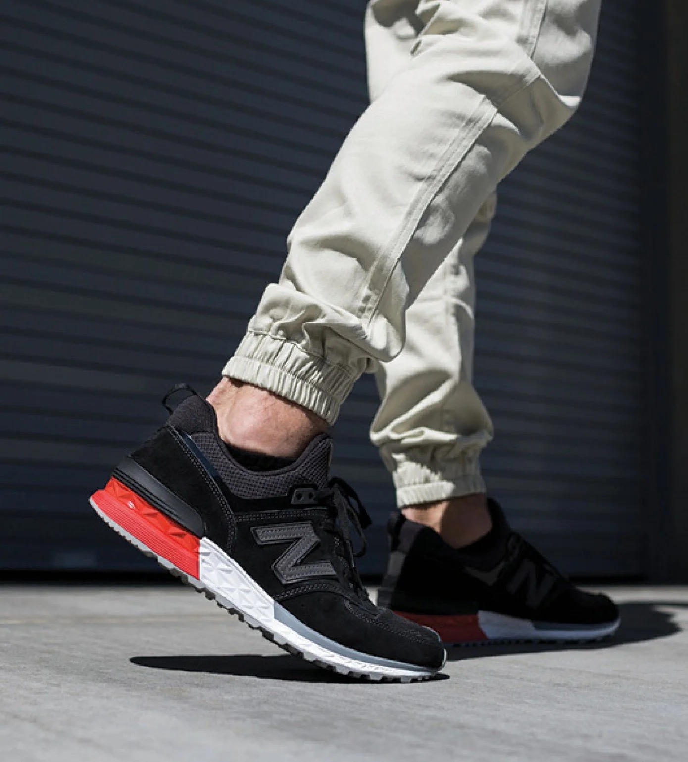 New balance 574s black clearance