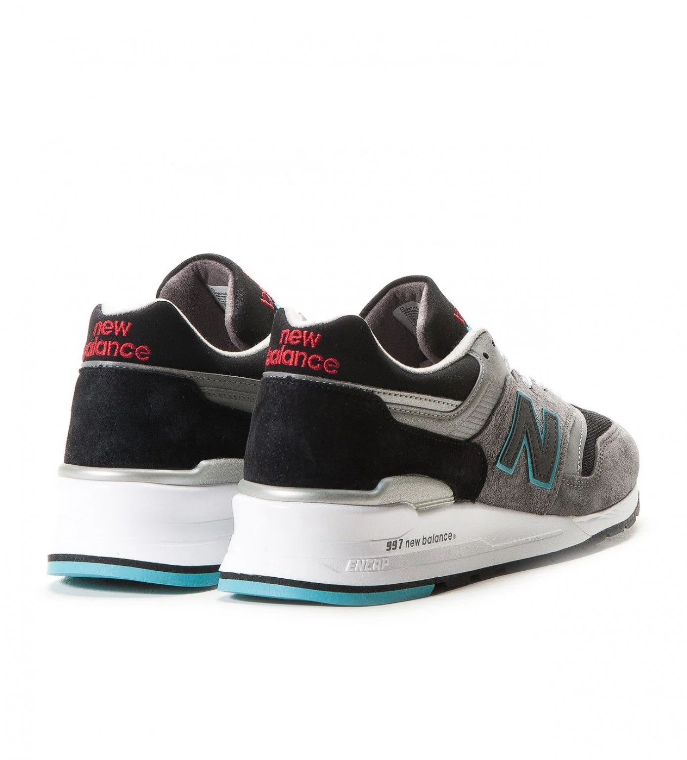 New balance 997 grey black outlet