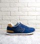 New Balance 574 blue-brown