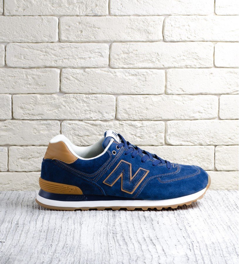 New Balance 574 blue-brown New Balance 574 blue-brown
