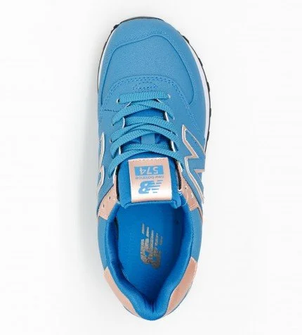 New Balance 574 Blue Gold