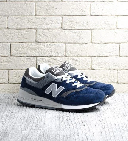 New balance 997 navy sales