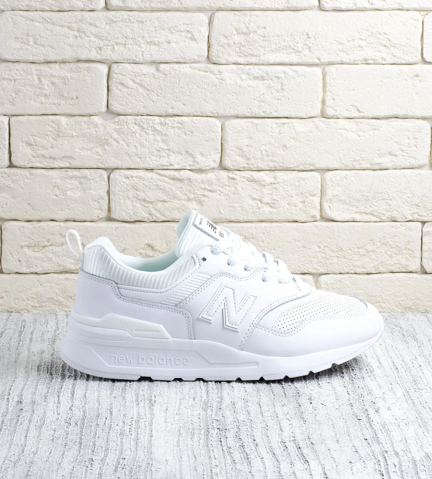 New balance total white deals