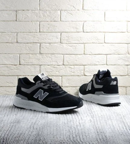 New balance 977h black top