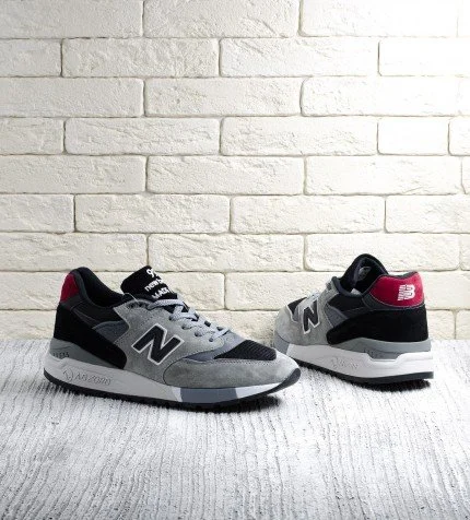 New balance 998 gray hot sale