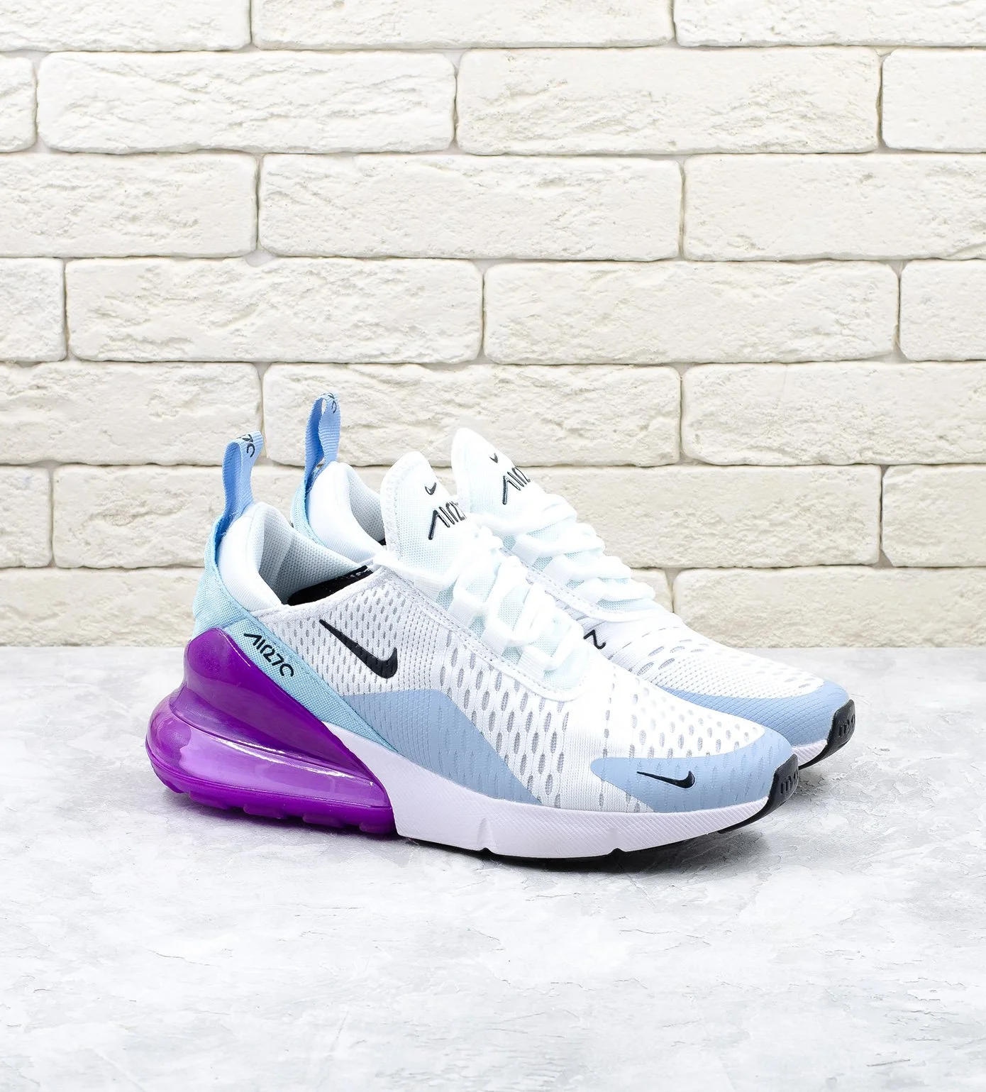 Nike Air Max 270 White Purple