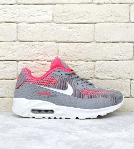 Nike air max grey and red store