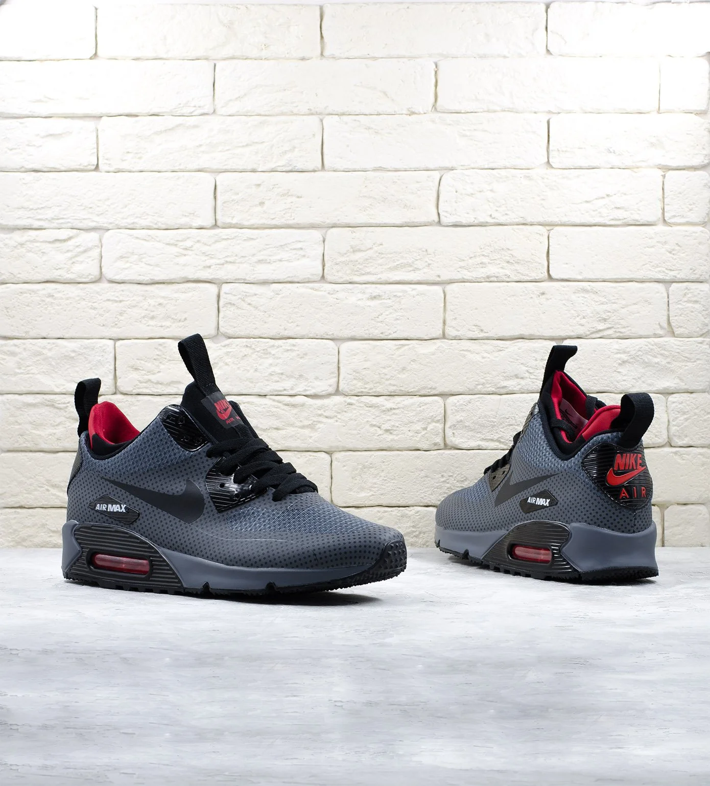 Nike air max outlet red grey