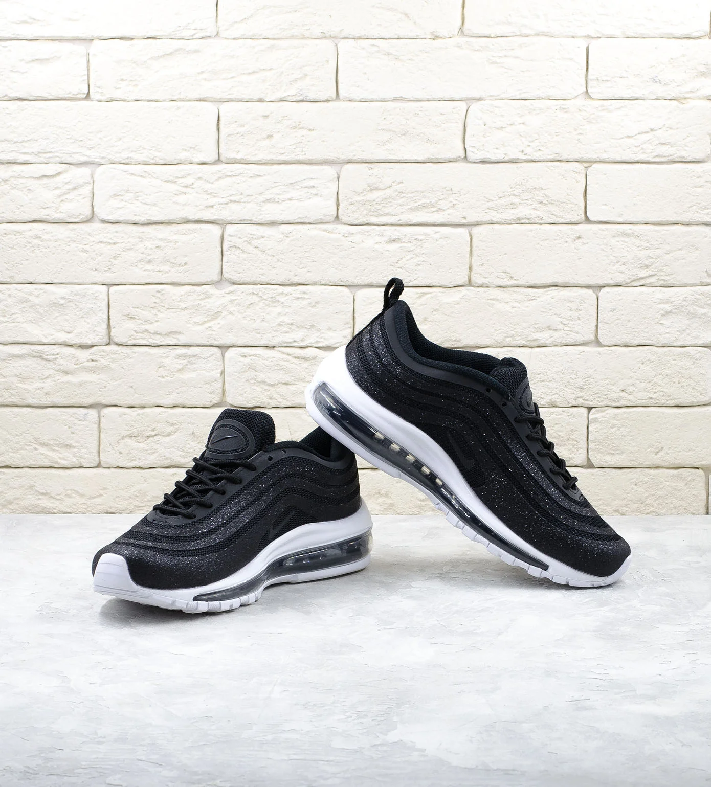 Nike air max 97 swarovski black cheap
