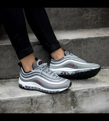 Nike air max top ultra silver