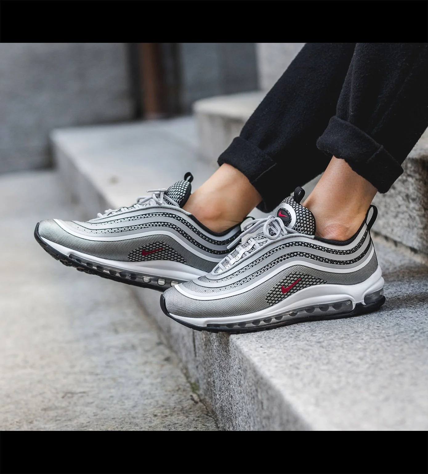 Nike air max 97 ultra metallic silver best sale