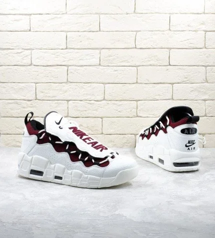 Nike air money best sale maroon