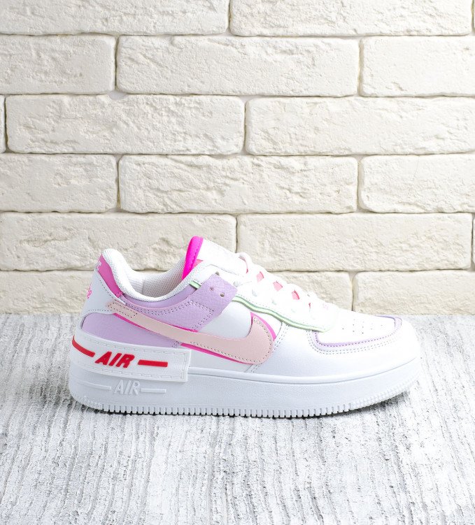 Nike Air Force 1 Double Violet Pink