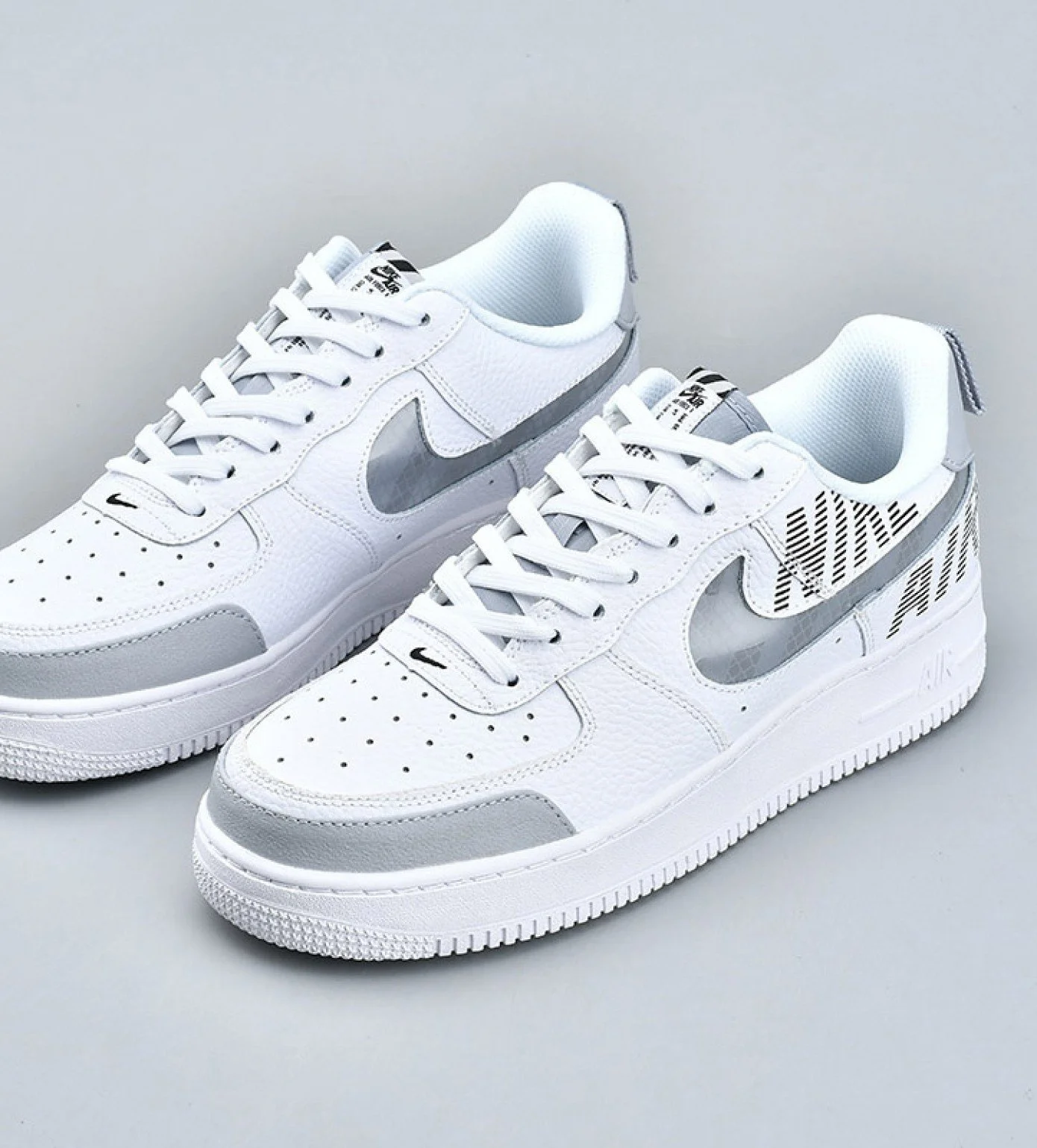 Nike air force 1 under sale construction grey