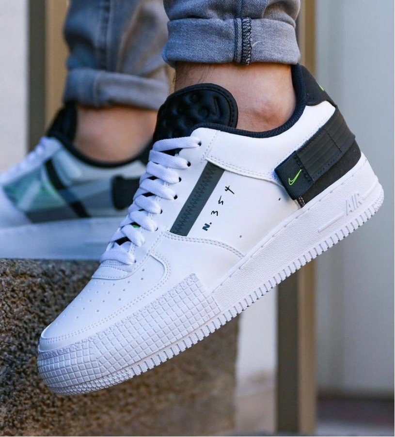 Nike Air Force 1-Type N354 White-Black Nike Air Force 1-Type N354 White-Black