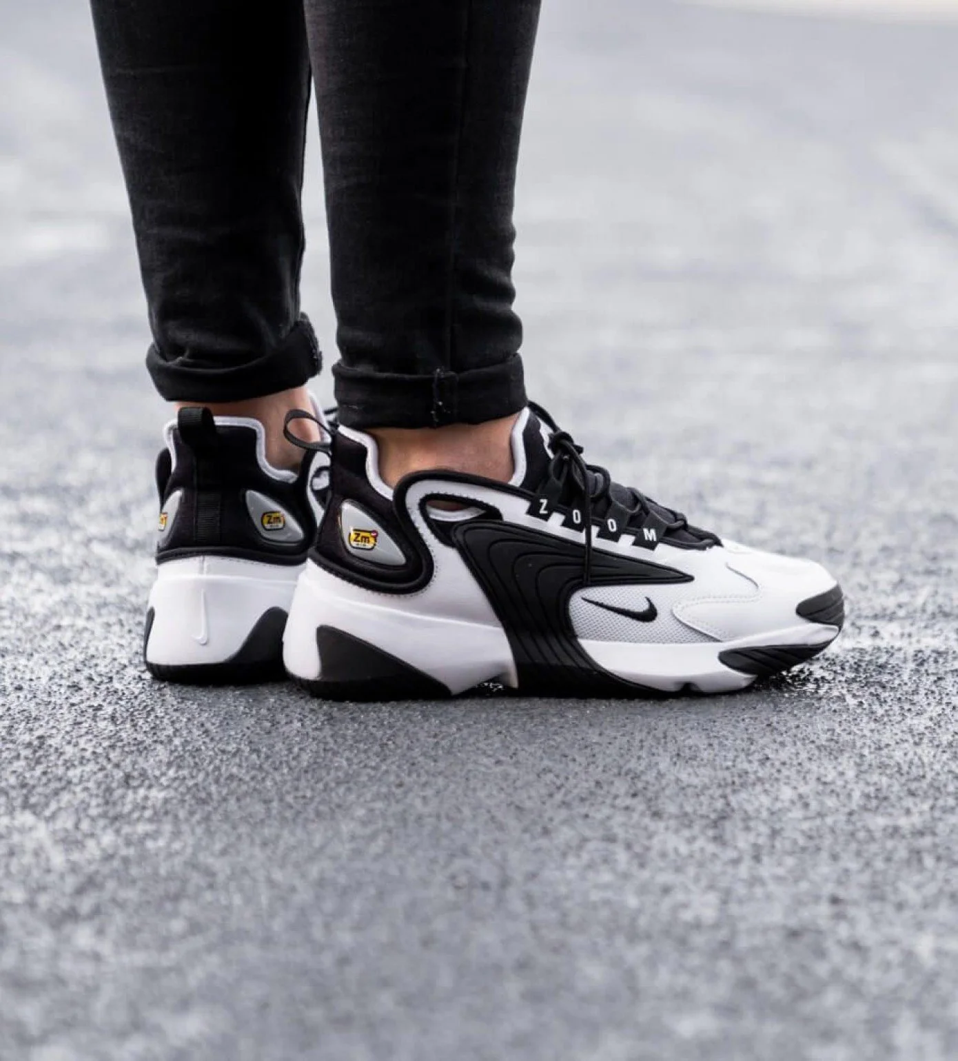 Nike Zoom 2K white black