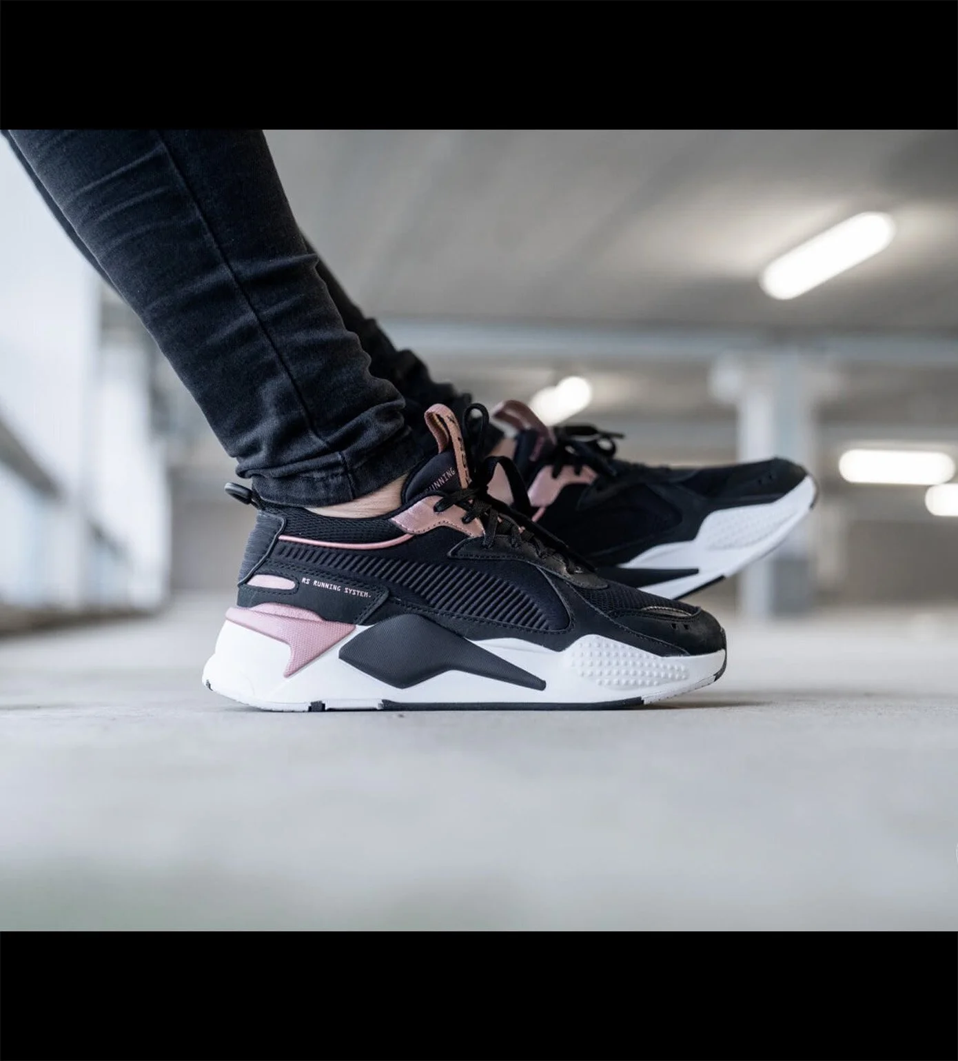 Puma rs x gold black sales