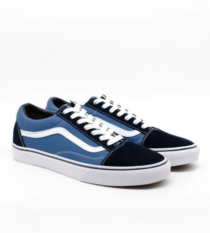 Vans Old School Dark Blue Suede