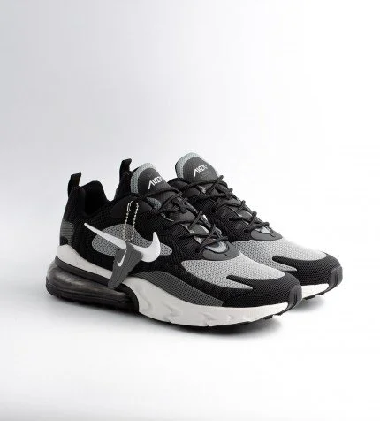 Nike air max 270 react black vast clearance grey