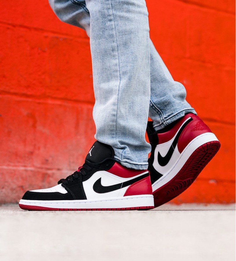 Nike Air Jordan 1 Low Black Toe Nike Air Jordan 1 Low Black Toe