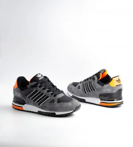 Adidas zx hot sale 750 grey orange