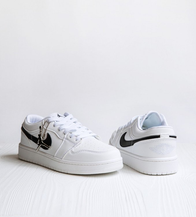 Nike Jordan 1 Low White-Black