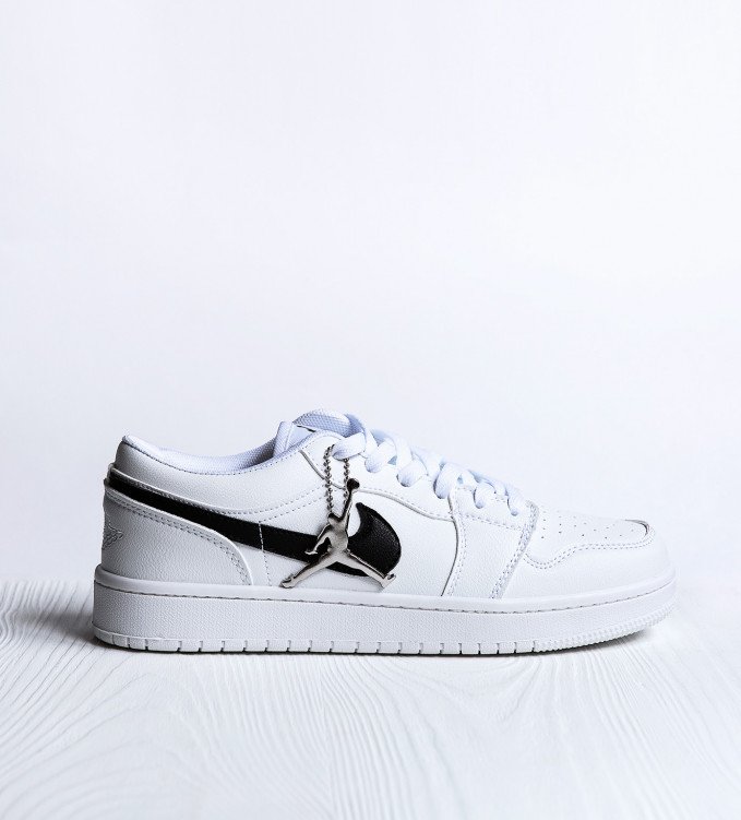 Nike Jordan 1 Low White-Black