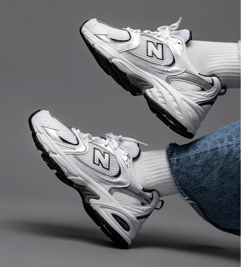 New Balance 530 White-Silver