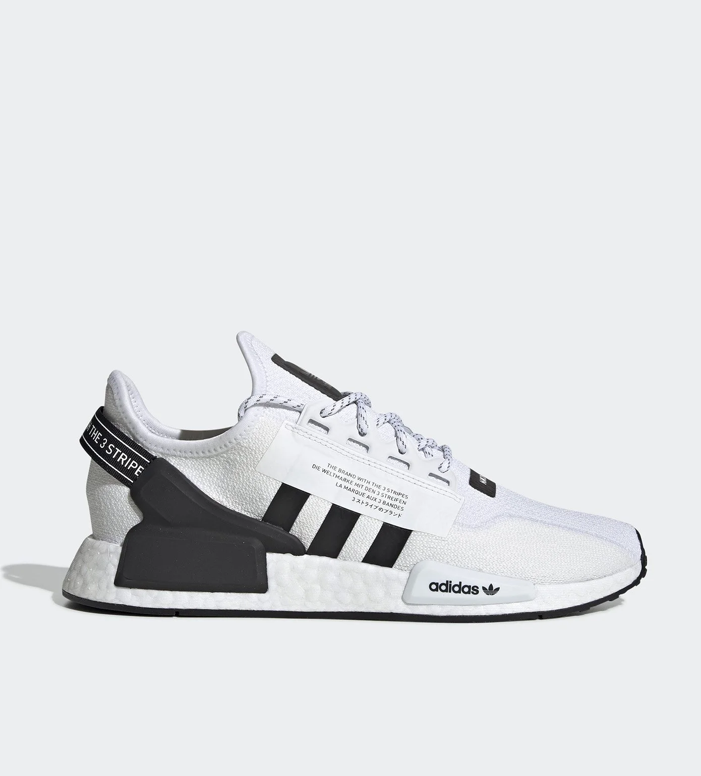 Adidas r1 store black and white