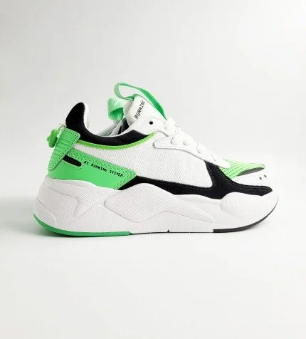 Puma rs x white green sale