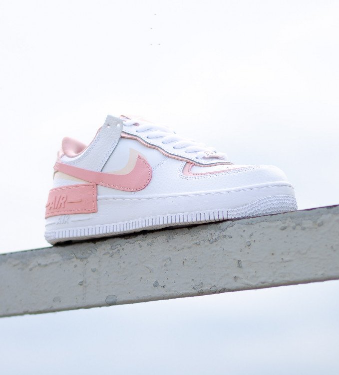 Nike Air Force 1 Shadow White-Peach