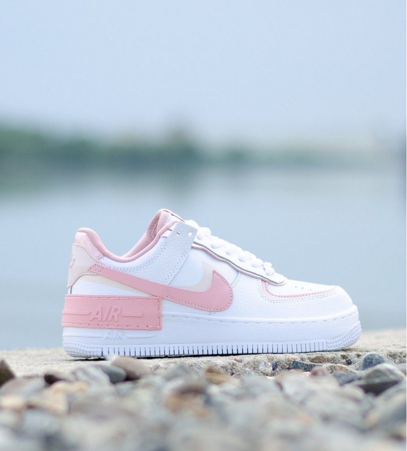 Nike Air Force 1 Shadow White-Peach Nike Air Force 1 Shadow White-Peach