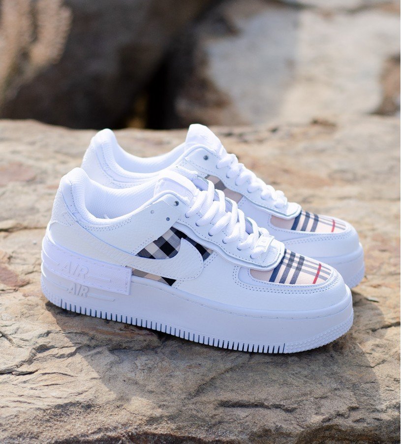 Nike Air Force 1 Shadow X Burberry Nike Air Force 1 Shadow X Burberry
