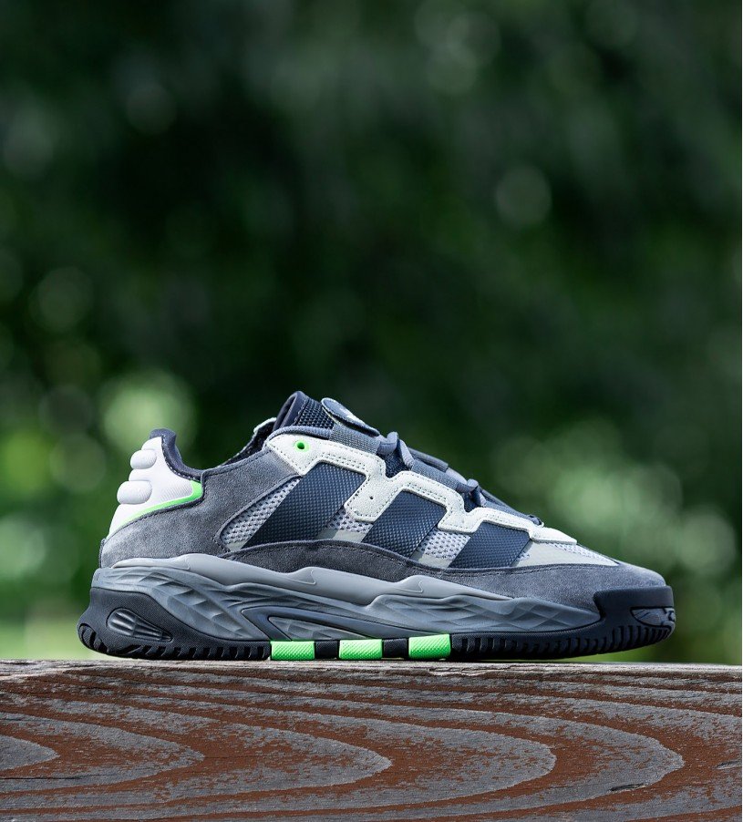 Adidas NiteBall Grey-Neon Adidas NiteBall Grey-Neon