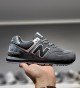 New Balance 574 Dark Grey - Black