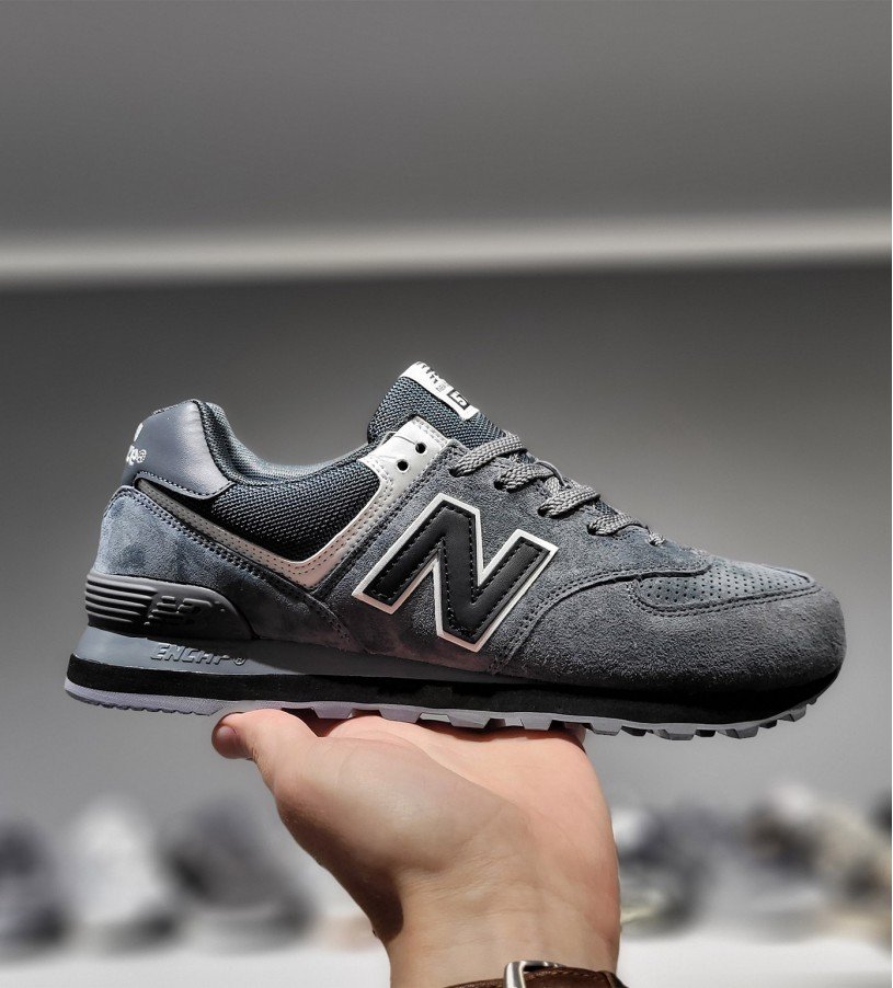 New Balance 574 Dark Grey Premium