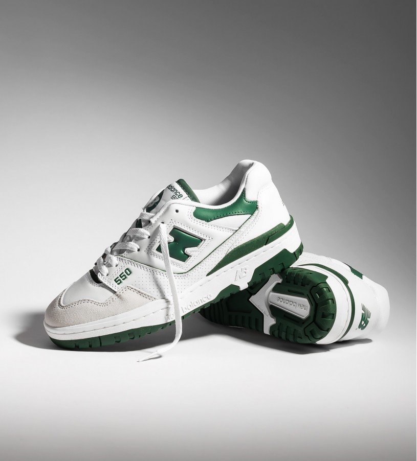 New Balance 550 White-Green New Balance 550 White-Green