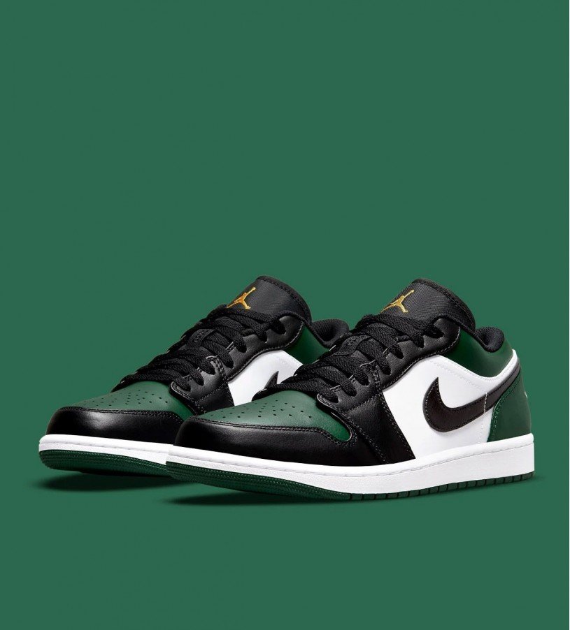 Nike Air Jordan 1 Low Green Toe Nike Air Jordan 1 Low Green Toe